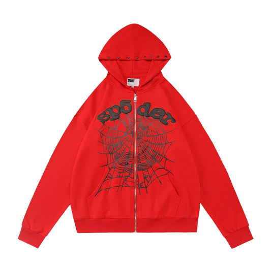 Red Spider Zip Up