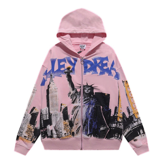 Pink Vale Dreams Hoodie