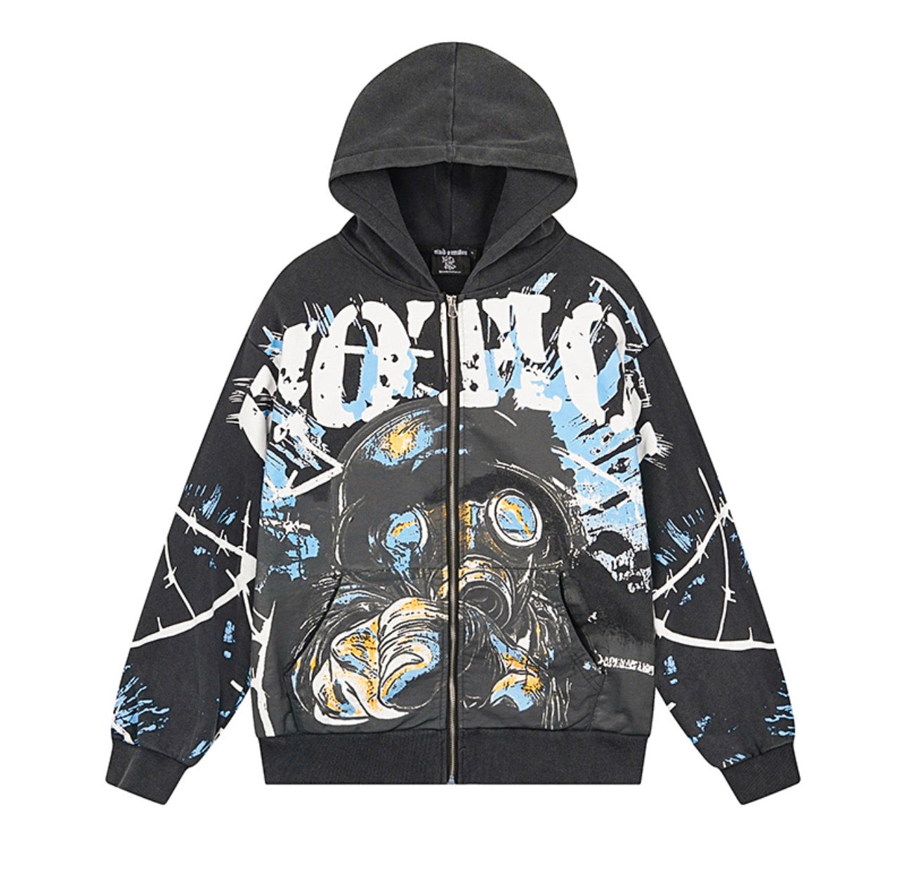 Mixed Emotion Zip Up