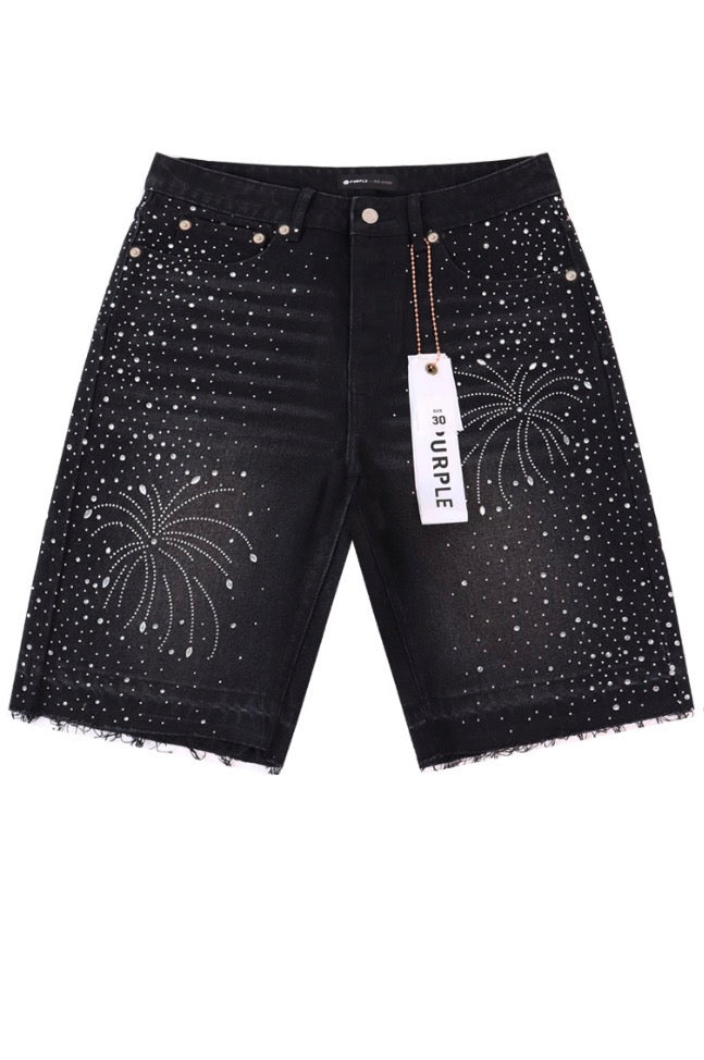 Black PURPLE short